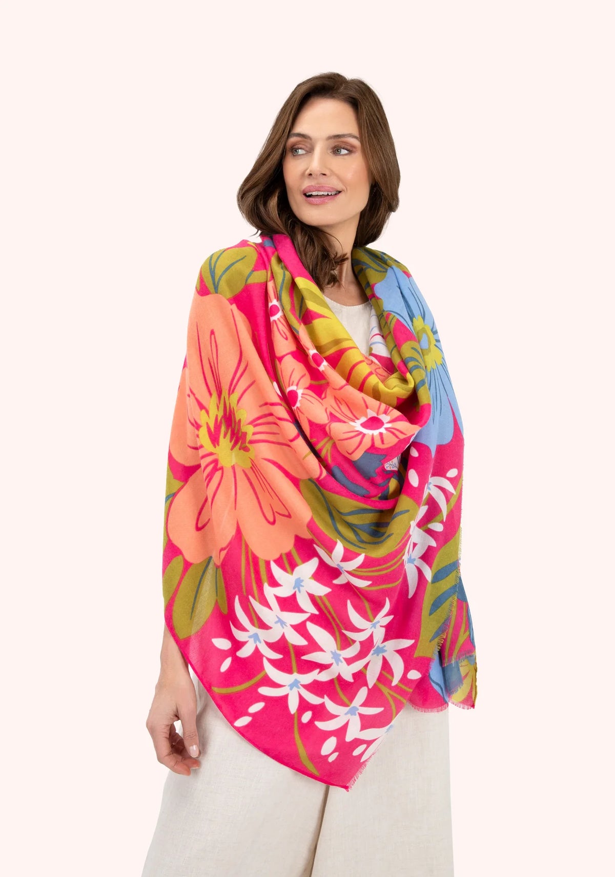 Print Scarf - Hedgegrow Honey Bees