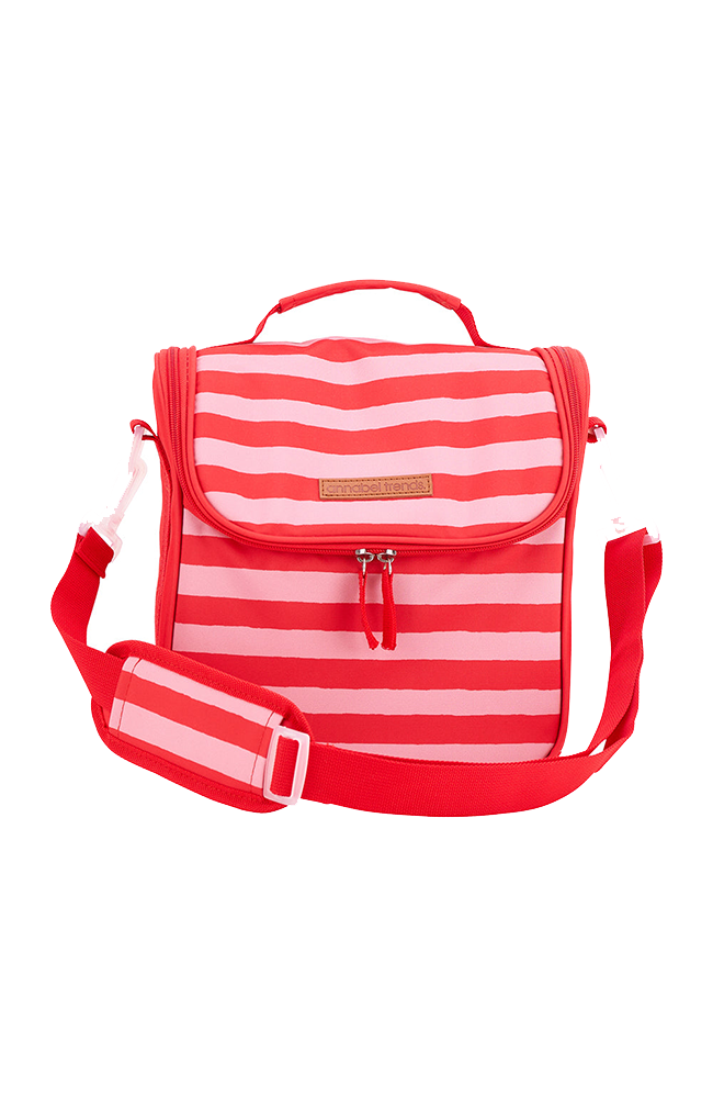 Picnic Lunch Bag - Red Stripe