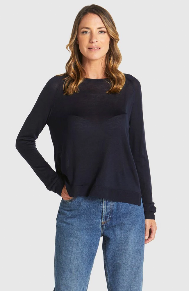 Reminiscent Knit - Navy