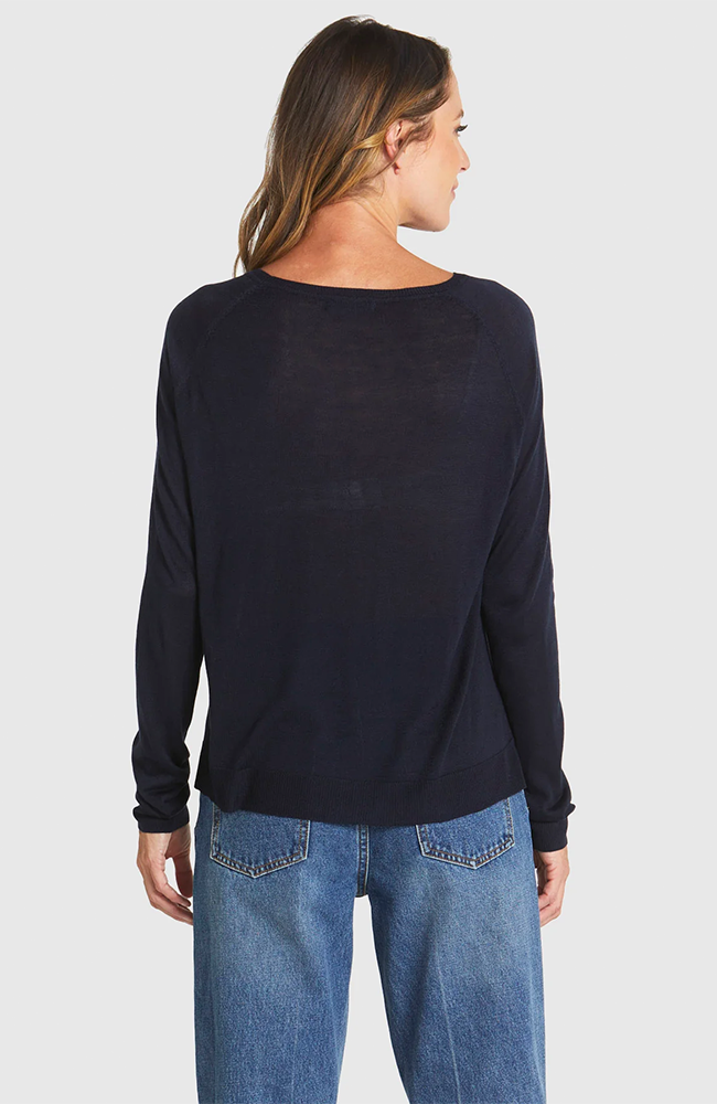 Reminiscent Knit - Navy