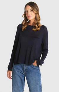 Reminiscent Knit - Navy