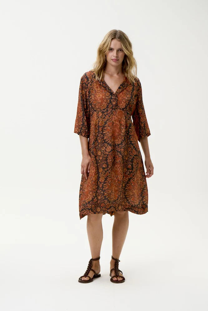 Jazz Dress-Salina/Viscose - Topaz