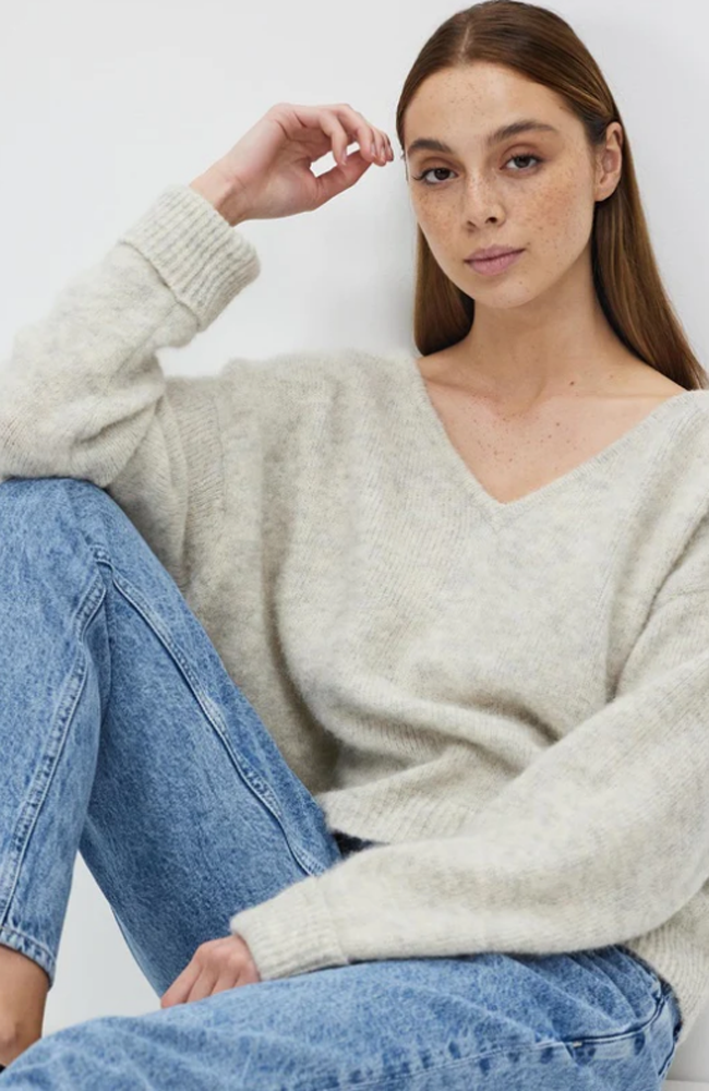 East Pullover - Powder Snow Melange