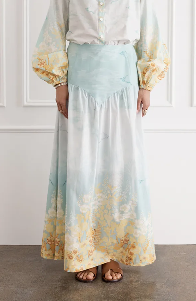 Aida Maxi Skirt - Serin