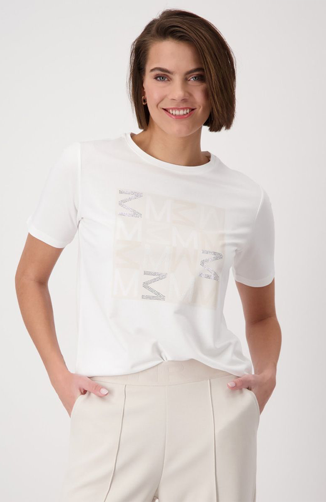 T-Shirt Decorative Lettering - Off White