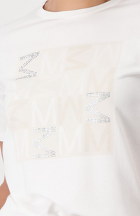 T-Shirt Decorative Lettering - Off White