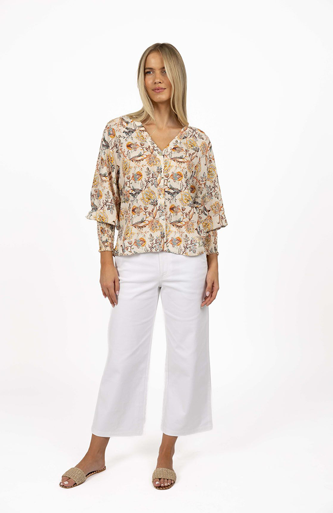 Frances Blouse - Kaffir Print