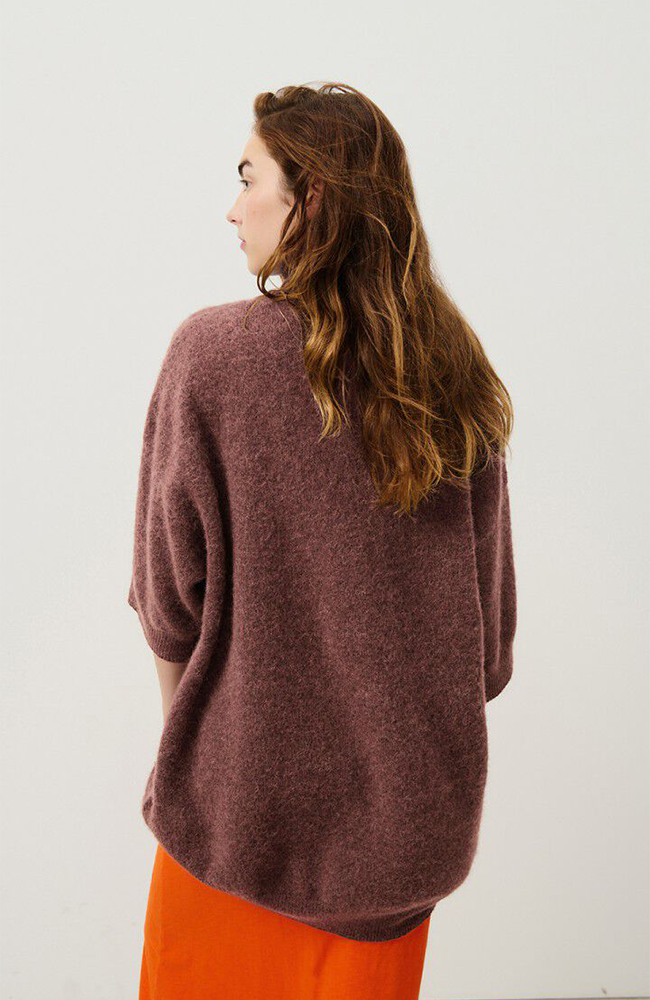 Vitow High Neck Pullover - Chocolate