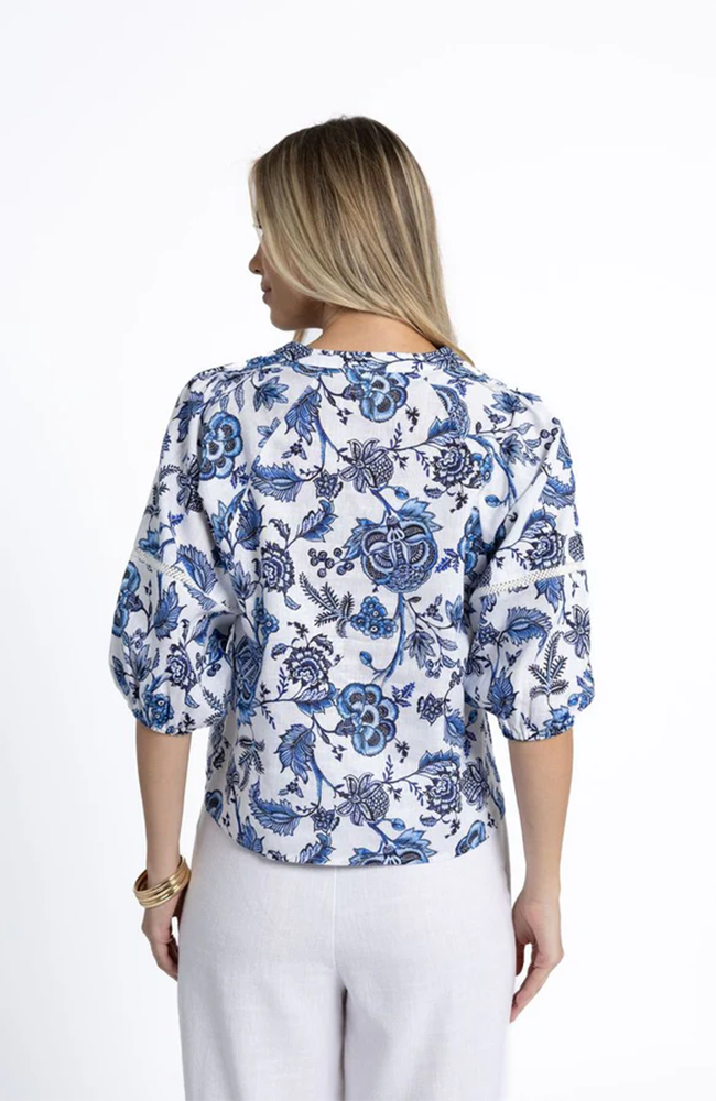 Rosa Blouse - Jardin Print