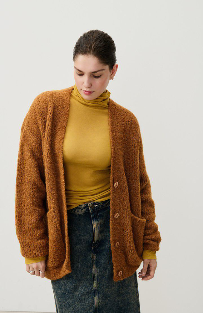 Zolly Cardigan - Camel Melange
