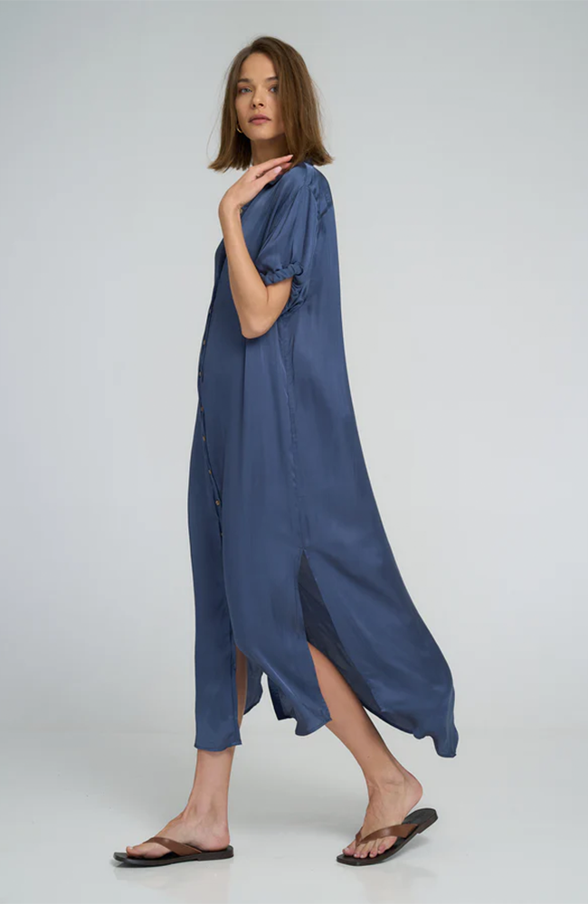 Hutton Dress - Ocean Blue