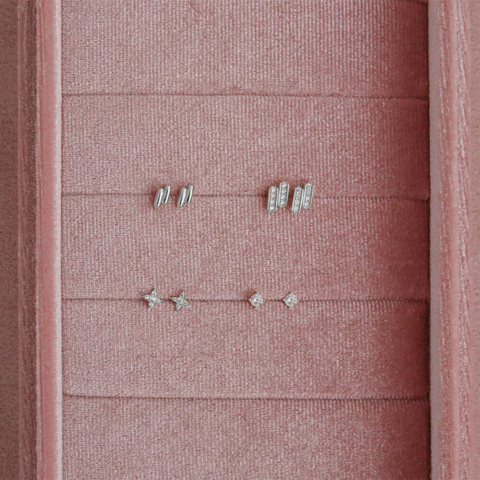 Lumi Stud Earrings - Silver