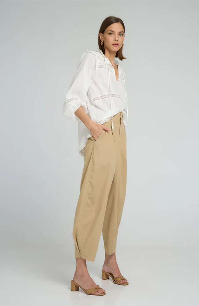 Azalea Lace Top - White