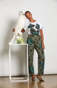 Lolly Tee - White/Rose