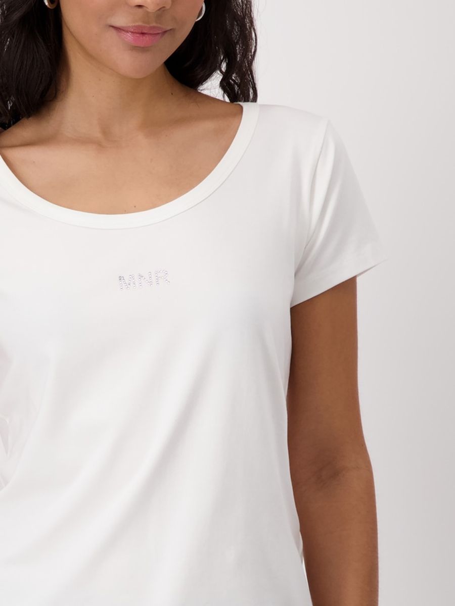 Basic Pima Tshirt /Jewelry - Off White