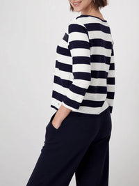 Basic Shirt Striped Jewelry - Deep Ocean