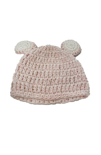 Crochet Bear Hat 0-6months - 5 Colours