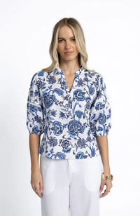 Rosa Blouse - Jardin Print