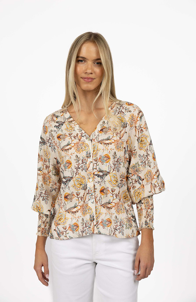 Frances Blouse - Kaffir Print