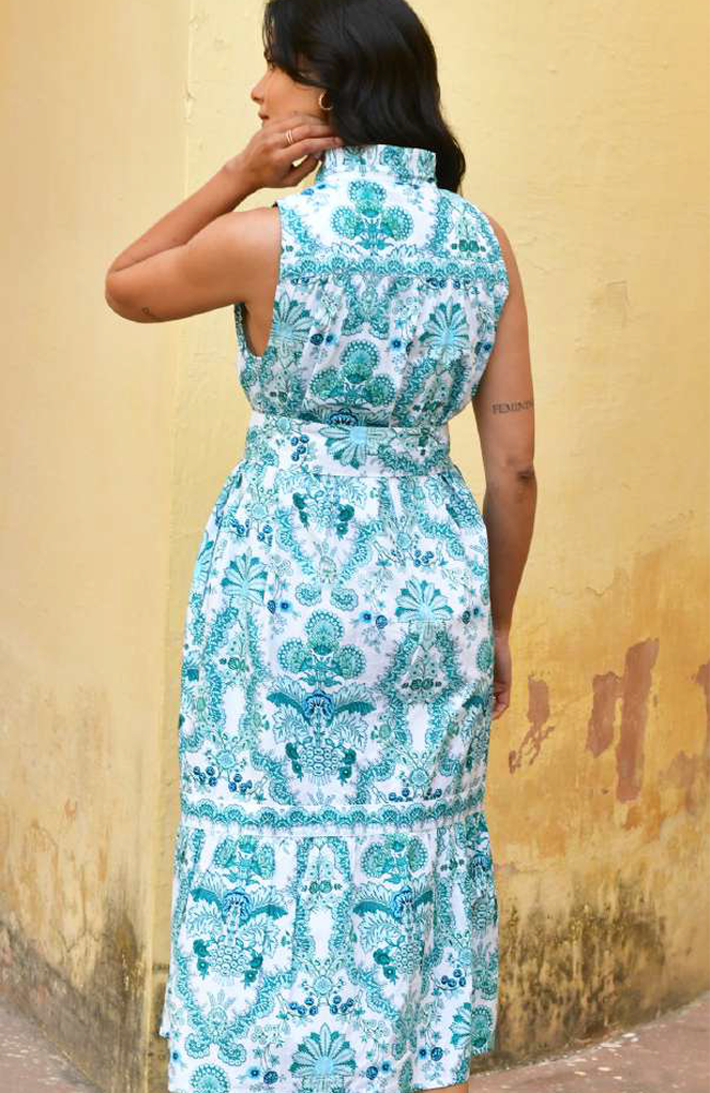 Leilani Sundress - Sea