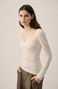 Alessandra Top - Milk