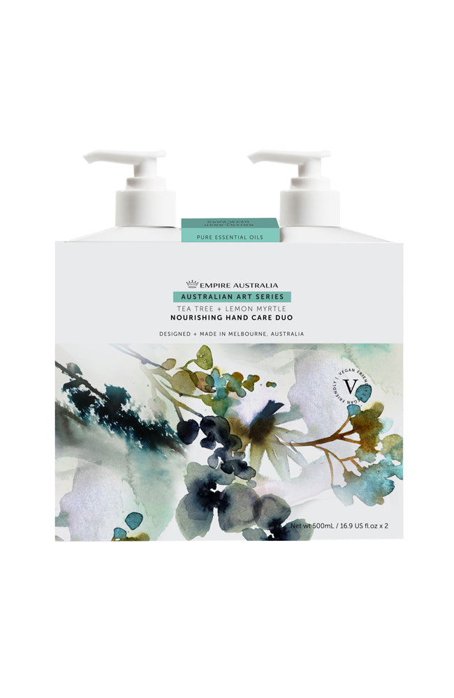 Tea Tree & Lemon Myrtle Hand Care Duo Set
