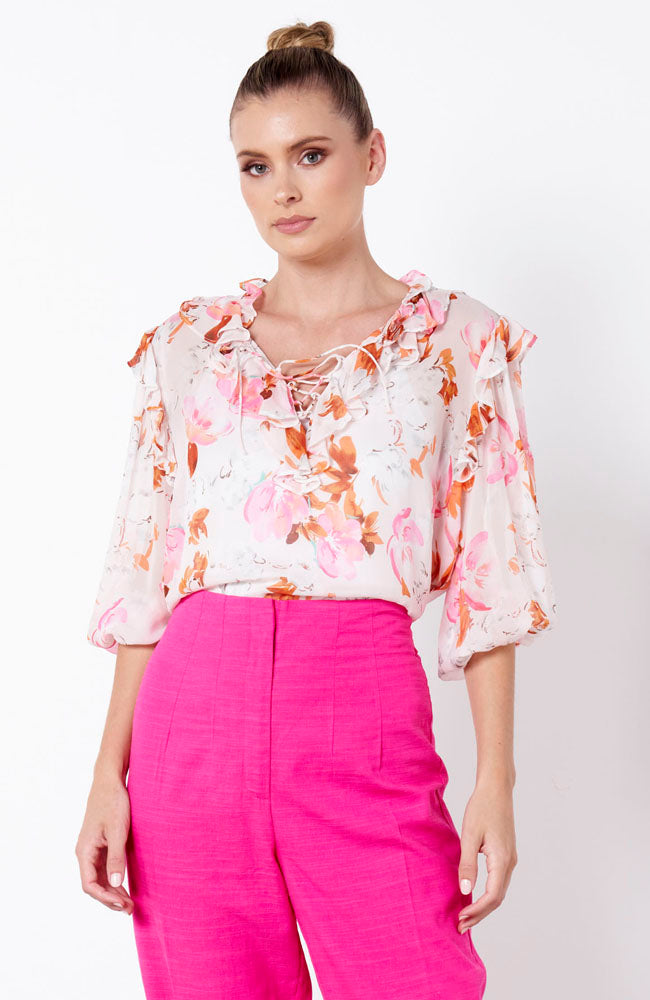 Imagination Top - Spring Floral