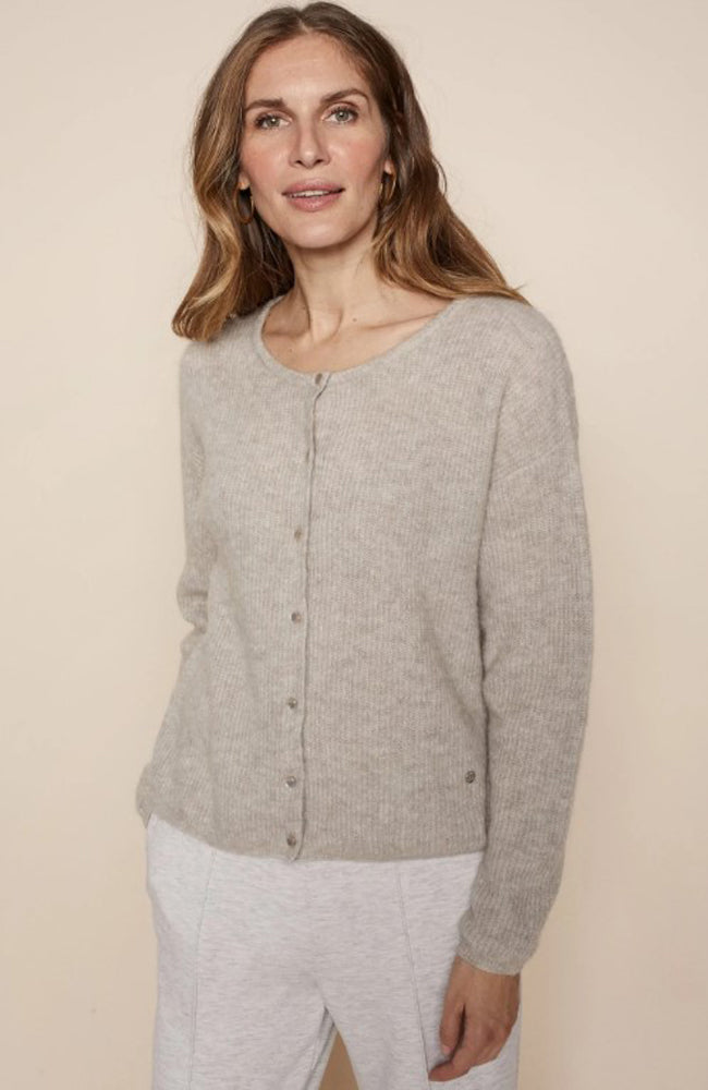 Grey cashmere sales cardigan womens
