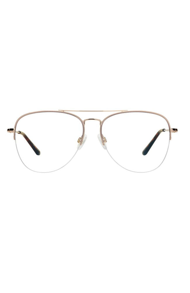 Hollywood Sunglasses - Gold / Blue Light