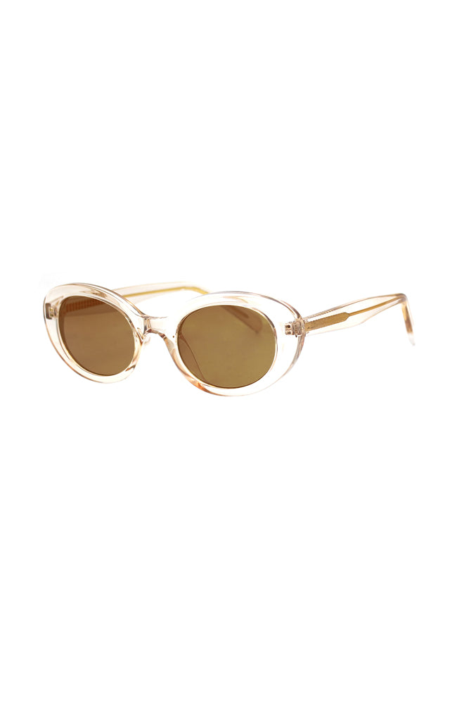 Shaken Not Stirred Sunglasses - Champagne Brown