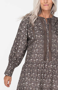 Douse Dress - Shadow Floral