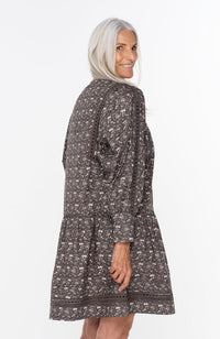 Douse Dress - Shadow Floral