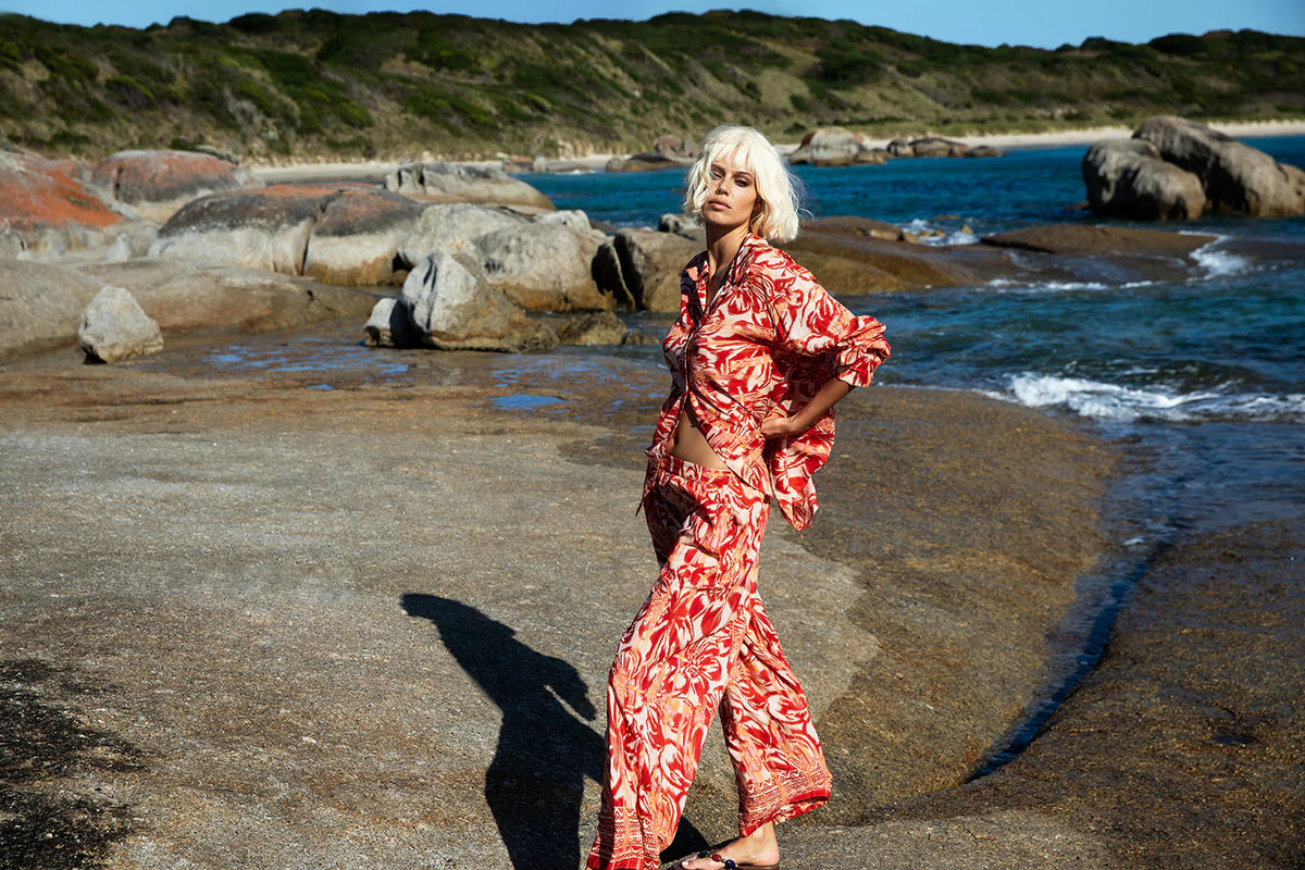 Claudia Shirt-Procida/Sushi Voile - Fiesta
