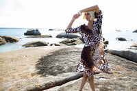 India Dress-Lipari/Viscose - Leopard