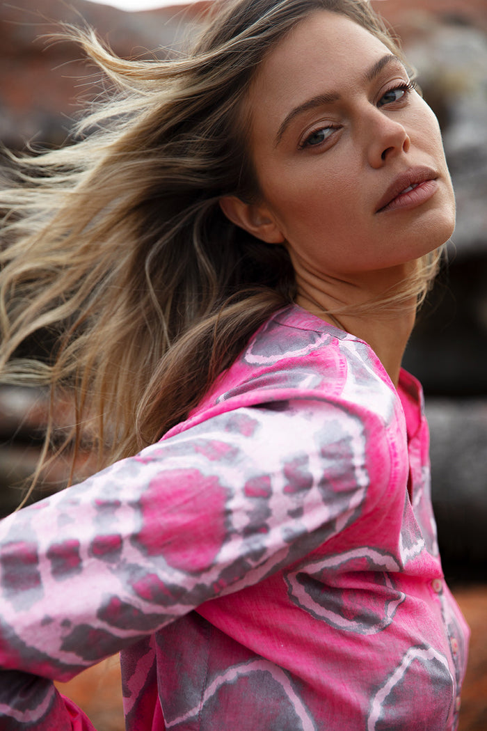 Bazaar - Moroccan Foil - Hot Pink