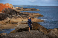 Llew Maxi -Atlas-Cupro-Navy