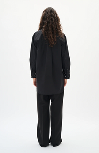 Dallas Sequin Shirt - Black