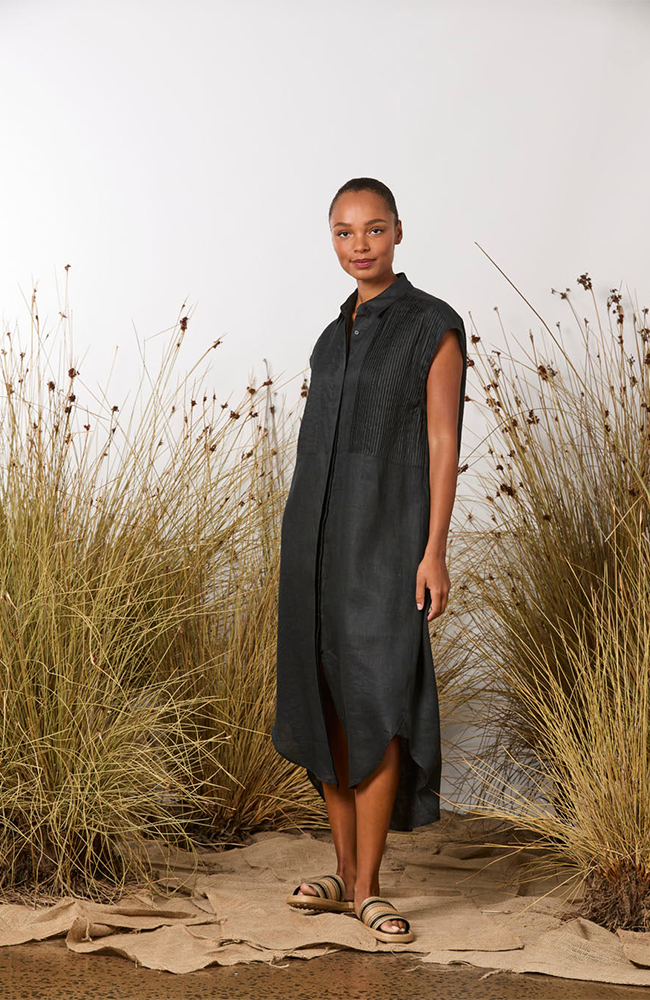 Bobby Pins Dress - Black