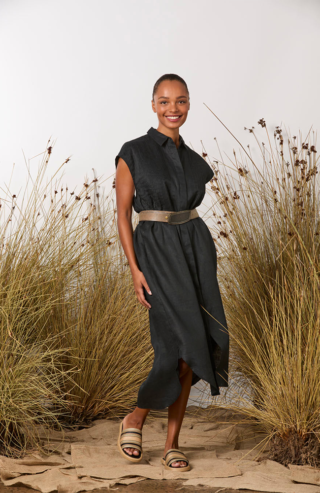 Bobby Pins Dress - Black