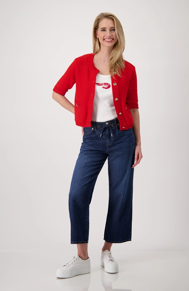 R/N Jacket Cardigan Buttons - Red