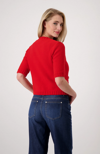 R/N Jacket Cardigan Buttons - Red