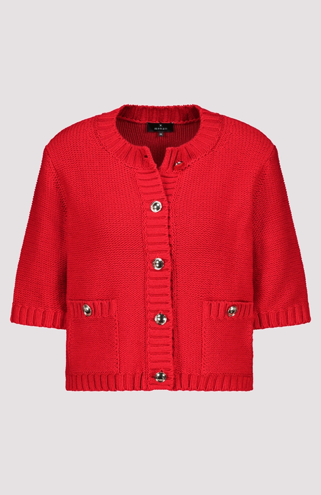 R/N Jacket Cardigan Buttons - Red