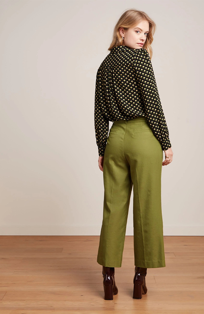 Maisie Blouse - Mayfield Sycamore Green