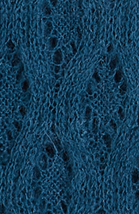 Ajour Scarf - Storm Blue