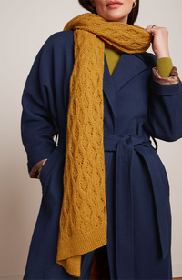 Ajour Scarf - Carre Gold