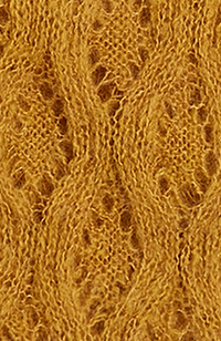Ajour Scarf - Carre Gold