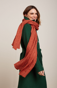 Ajour Scarf - Summer Fig