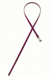 Patent Belt - Caspia Purple