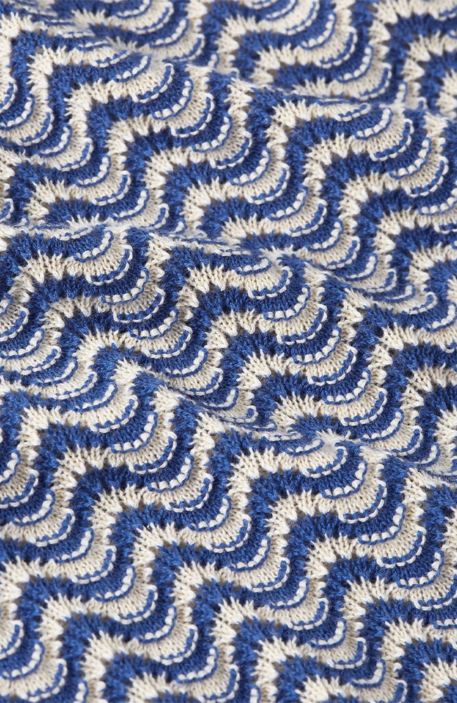 Boatneck Top - Bluing Tide