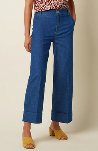 Lisa Culotte Chambray - Denim Blue
